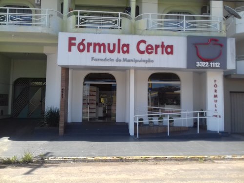 FARMÁCIA DE MANIPULAÇÃO FÓRMULA CERTA Ligue Certo